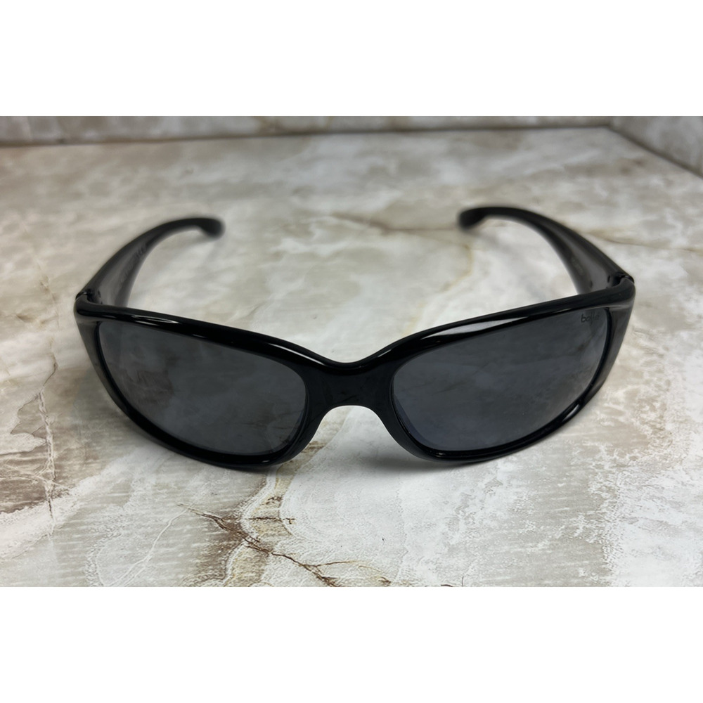 Bolle Habu 10576 Sunglasses Mens Black Wrap Designed in France FOR FRAMES ONLY